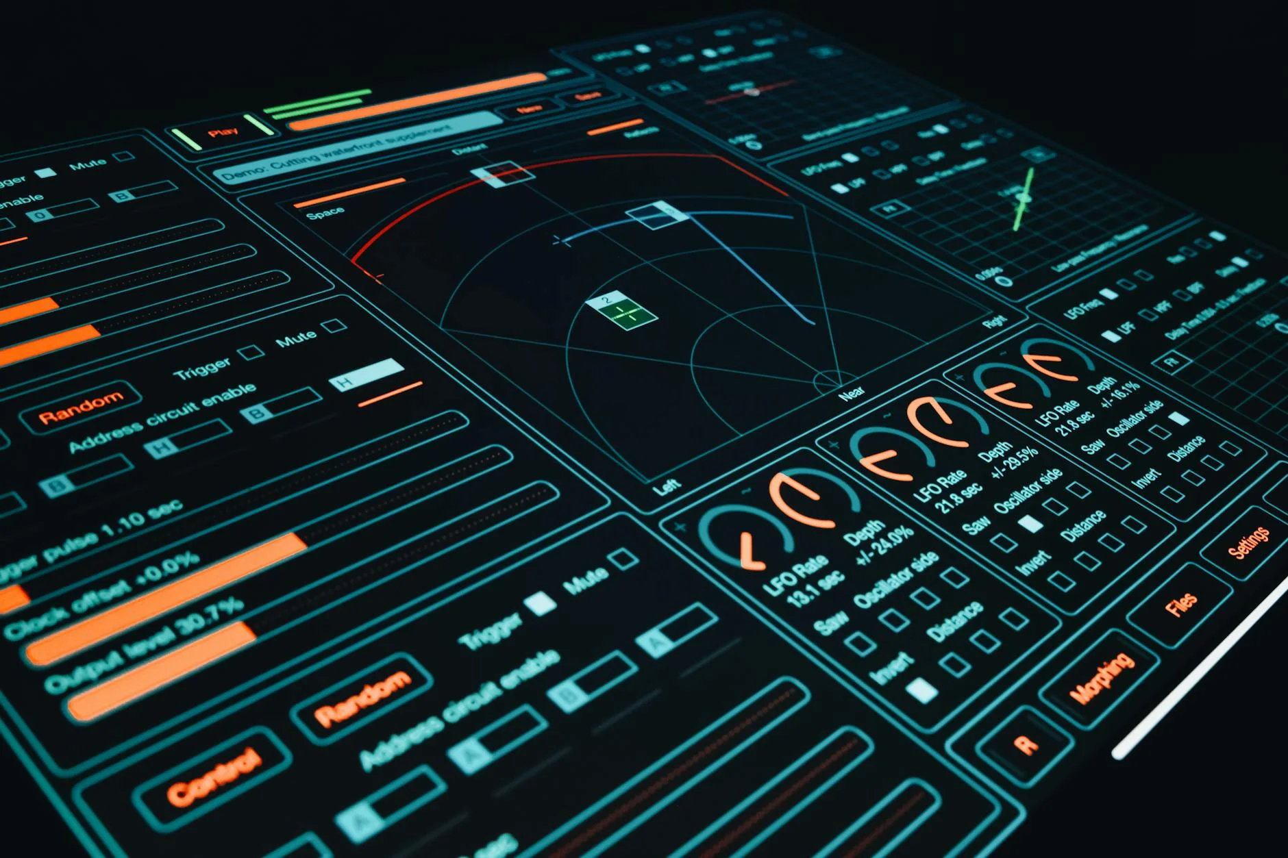 Designer reviewing a UI component library on a laptop screen